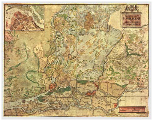 Die Klefeker-Karte von 1745